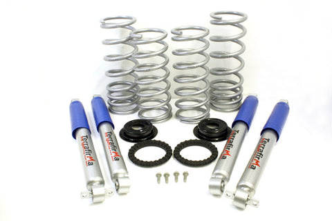 TF229 DISCOVERY 2 AIR TO COIL CONVERSION KIT (MEDIUM LOAD, 2 INCH LIFT INCLUDES SPRINGS AND 2 INCH ALL-TERRAIN SHOCKS)