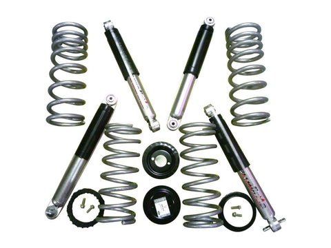 TF227 Discovery 2 air to coil conversion kit (Medium Load, 2 inch lift includes springs and All-Terrain Shocks)